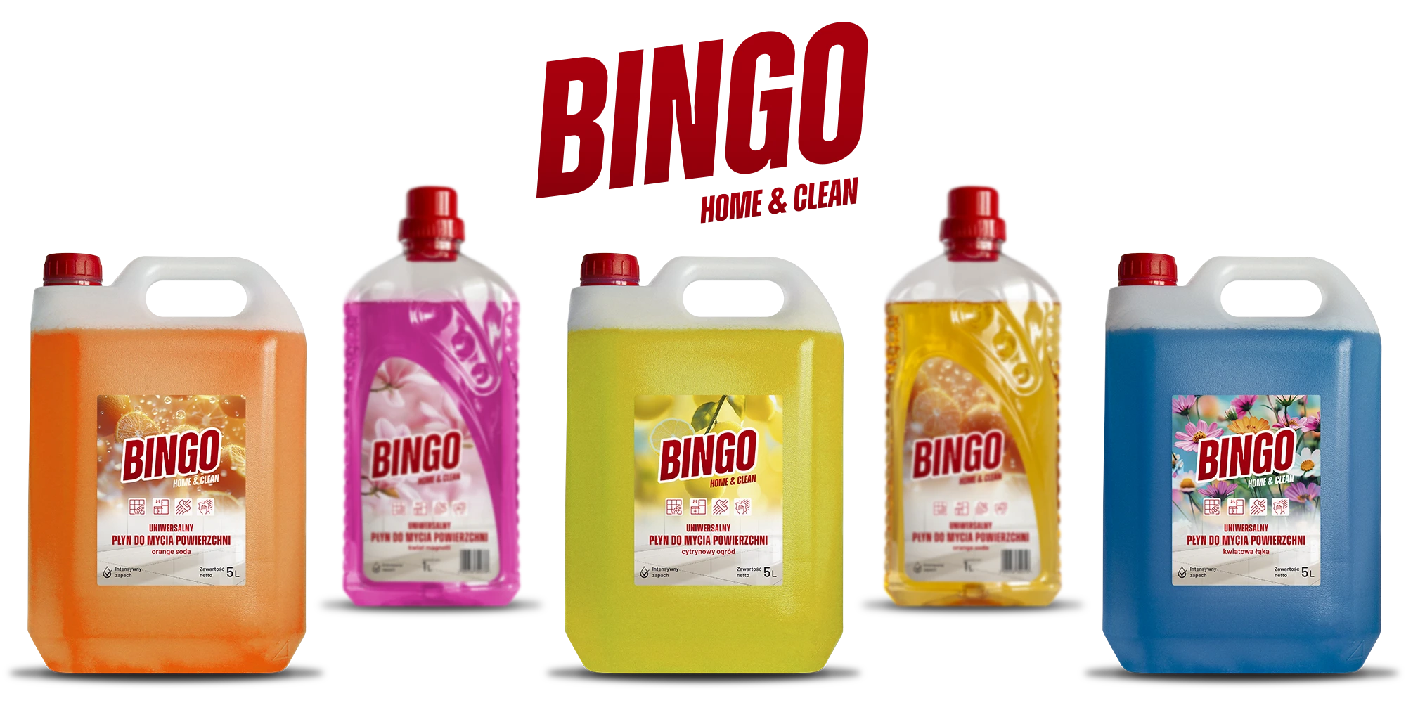 BINGO - uniwersalny płyn do mycia powierzchni