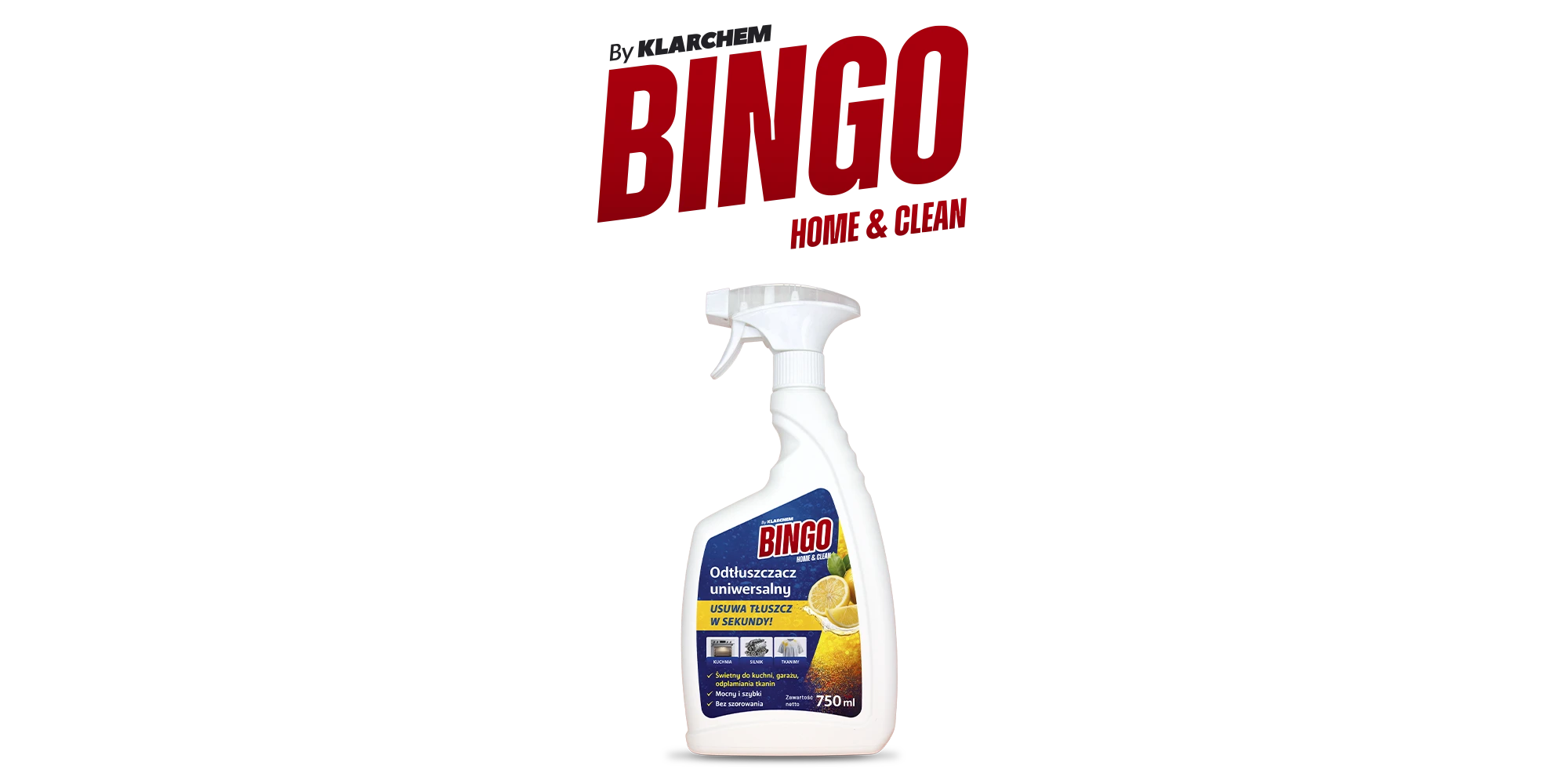 Odtłuszczacz uniwersalny by Klarchem BINGO